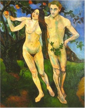 Suzanne Valadon, Adam and Eve (Self-Portrait with André Utter), 1909,